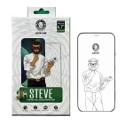 گلس 12promax مدل steve green lion