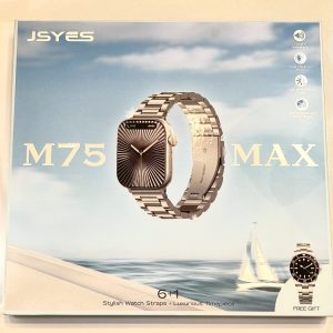 ساعت هوشمند jeyes مدل M75 MAX وایرلس